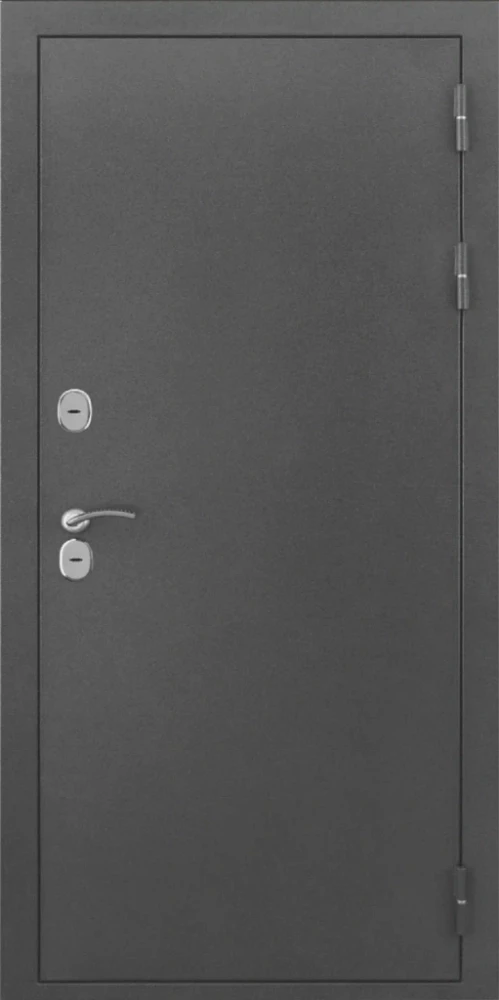 Входная дверь ДвериПРО L-Термо серебро ФЛ-659 (12мм, nussbaum+черная патина винорит) DPRO200318 внешняя сторона