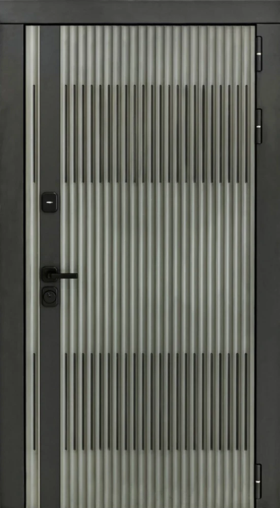 Входная дверь ДвериПРО Elfy СБ-1 (ст. белое, 16мм, венге) DPRO200572 внешняя сторона