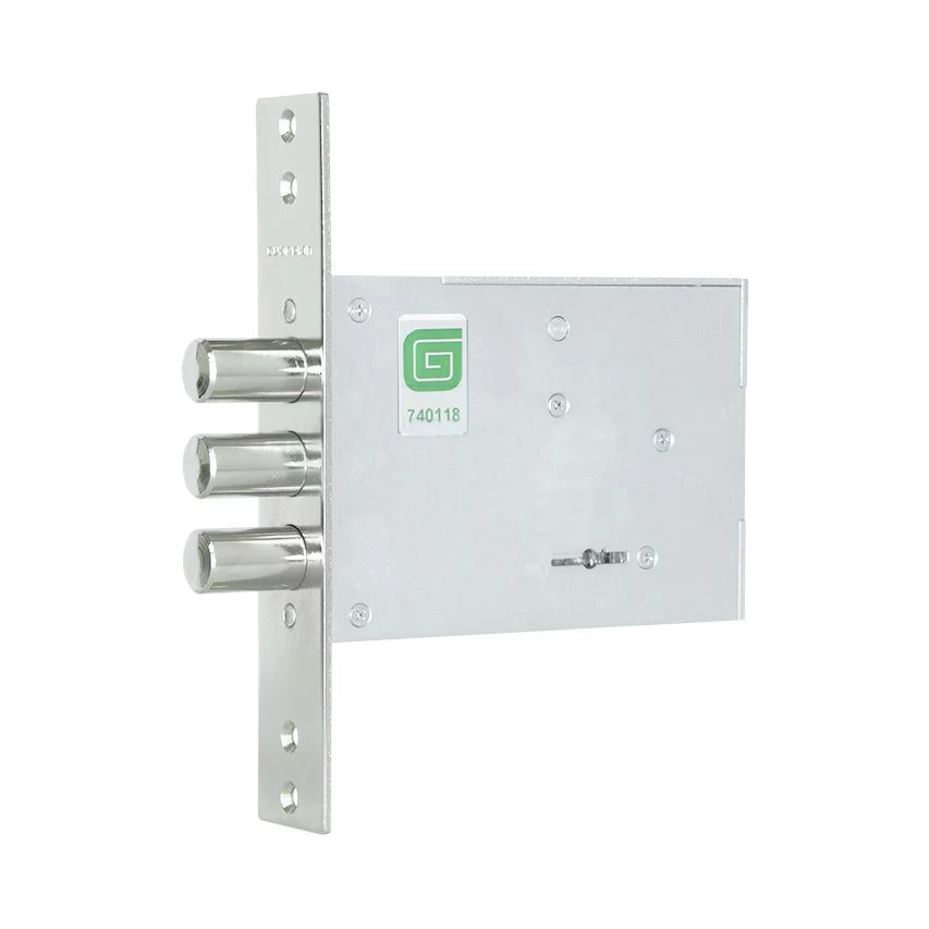 Фото Замок врезной сувальдный ЗВ 80.01 TERMO, 4 кл. (длин. кл. 59 мм) /128:6029/