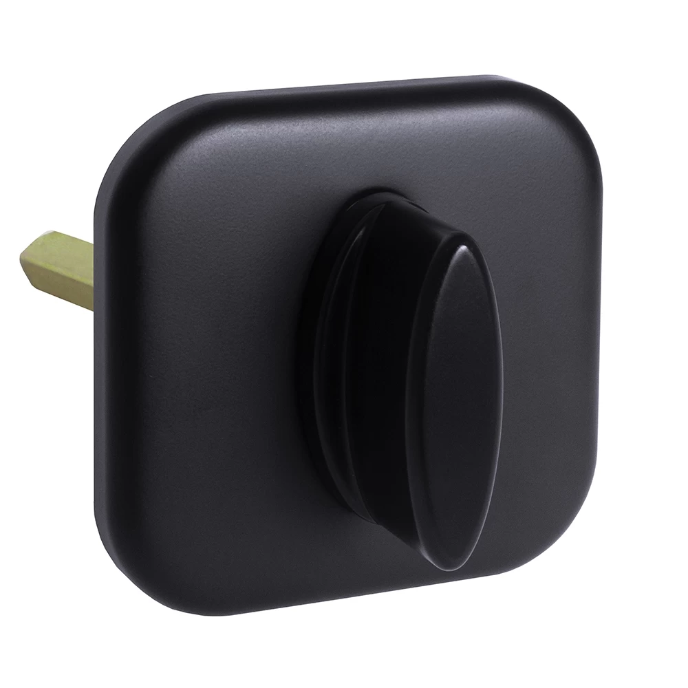 Фото Ручка поворотная BKW8x75.K.TRD62 BL-24 черный ПЛАСТИК