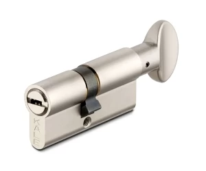 Цилиндровый механизм с вертушкой 164 BM/90 (40+10+40) mm никель 5 кл.