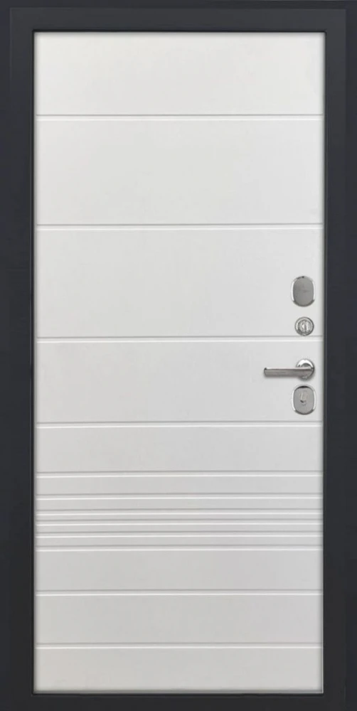 Входная дверь ДвериПРО L-45 ФЛ-700 (10мм, ясень белый) DPRO200233 внутренняя сторона