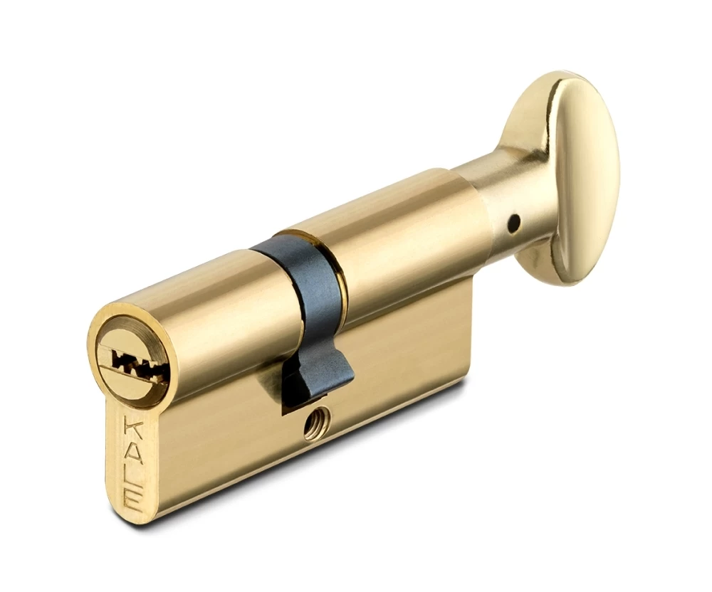 Фото Цилиндровый механизм с вертушкой 164 BM/80 (30+10+40) mm латунь 5 кл.