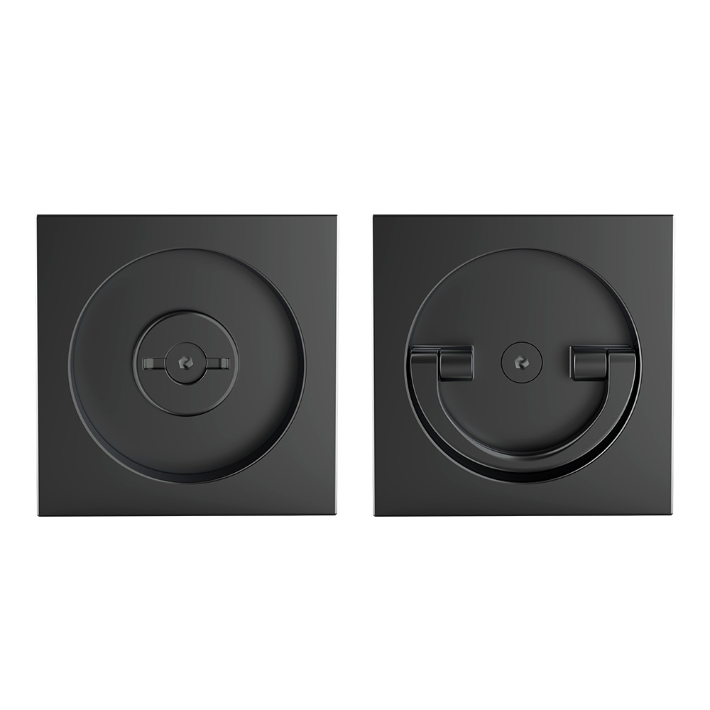 Фото Ручка поворотная для раздвижных дверей SH.QUADRO55.BK8 BL-26 черный